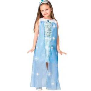Vestido Fantasia Infantil Rainha Alyssa Curto