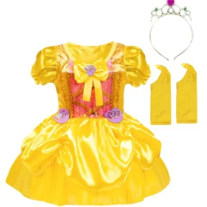 Vestido Fantasia Infantil Princesa Arabella Curto