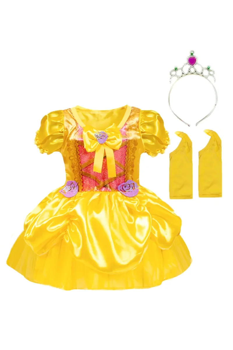Vestido Fantasia Infantil Princesa Arabella Curto