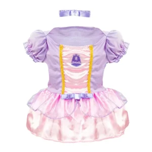 Vestido Fantasia Bebê Rapunzel