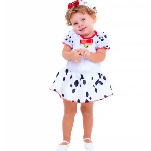 Vestido Fantasia Bebê Dálmata Girl