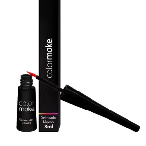 Delineador Líquido para Olhos – Vermelho