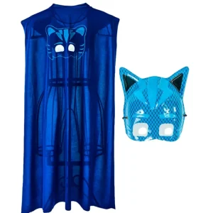 Kit Fantasia Infantil Menino Azul – Máscara e Capa