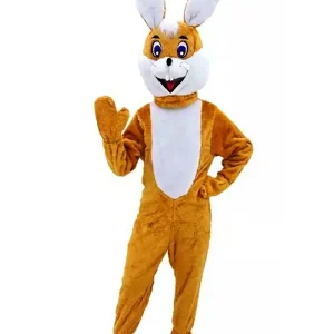 Fantasia Adulto Coelho Mascote – Caramelo