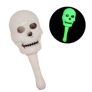 Maracas Crânio Esqueleto Fluorescente