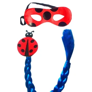 Kit  Fantasia Infantil Joaninha Lady Bug – Com 2 Peças