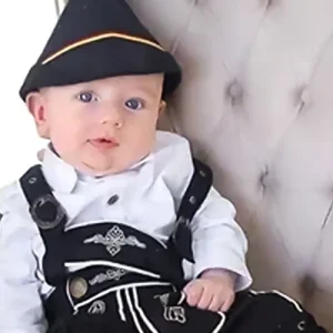 Traje Alemão Jardineira Bebê Fritz
