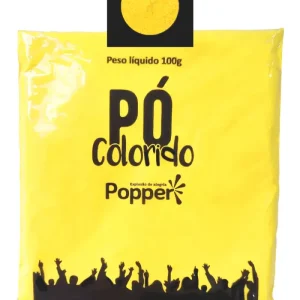 Pó Colorido para Festas – Amarelo
