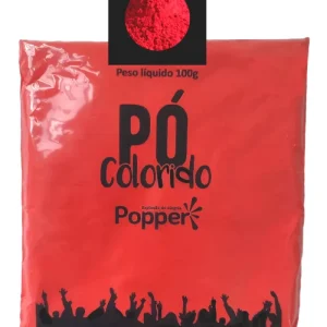 Pó Colorido para Festas – Vermelho