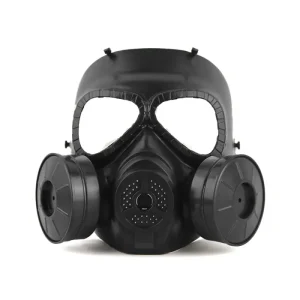 Máscara Plástica Anti-Gás – Preto