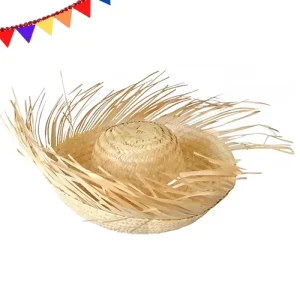Chapéu de Palha Desfiado – Adulto