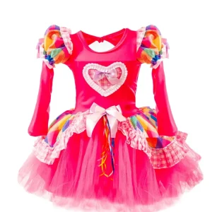 Vestido Junino Bebê Luxo – Pink