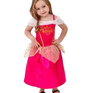 Vestido Fantasia Infantil Princesa Rosalie