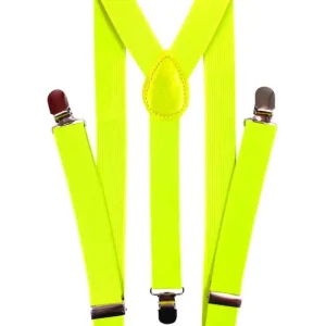 Suspensório Adulto – Amarelo Neon