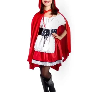 Vestido Fantasia Infantil Chapeuzinho Vermelho