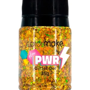 Gel Glitter Glow Power – Dourado