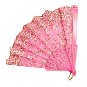 Leque Cigano Luxo – Rosa
