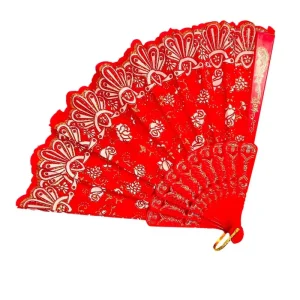 Leque Cigano Luxo – Vermelho