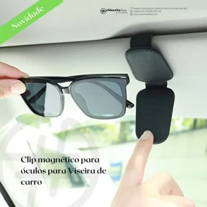 Clip magnético para óculos para Viseira de carro
