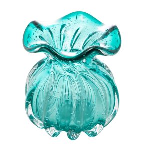 VASO DE VIDRO ITALY TIFFANY 10x11cm