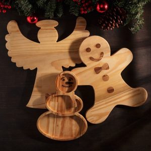 TABUA ANJO EM MADEIRA PINUS Wolff Craft