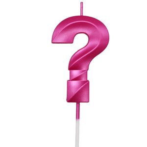 VELA DESIGN ROSA INTERROGACAO