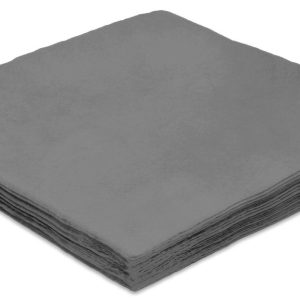 GUARDANAPO 24 CM X 24 CM PRATA C/20 UNIDADES