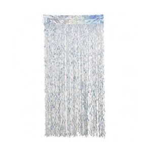 CORTINA HOLOGRAFICA CORTE ESPECIAL PRATA 100 X 200 CM