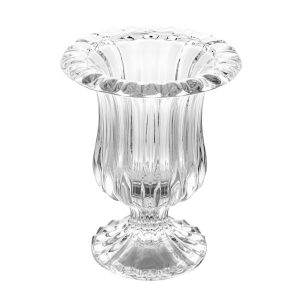 VASO C/PE DE VIDRO SODO-CALCICO RENAISSANCE 14,5×11,5cm