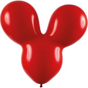 MOUSE FAMILY MEDIO 16 POLEGADAS VERMELHO C/6 UNIDADES