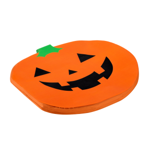GUARDANAPO ESTAMPADO FOLHA DUPLA HALLOWEEN ABOBORA 33CM C/20 UNIDADES