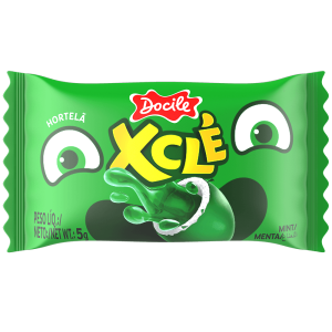 GOMA DE MASCAR TIPO CHICLE RECHEADO HORTELA 5g