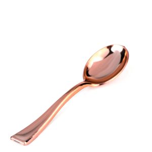 MINI COLHER LINHA ROSE PREMIUM C/20 UNIDADES