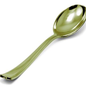 COLHER SOBREMESA LINHA GOLD PREMIUM C/8 UNIDADES
