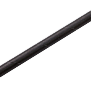 CANUDO PAPEL LISO PRETO C/12 UNIDADES