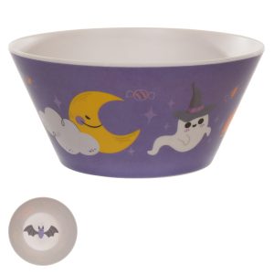 BOWL MELAMINA HALLOWEEN COLORIDO 7,4X15cm