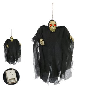 CAVEIRA HALLOWEEN (PRETO) 55cm