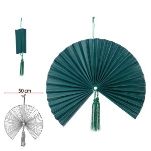 LEQUE DECORATIVO BAMBOO (AZUL) 50d