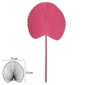 C.FOLHA LEQUE (FUCSIA) 36cm