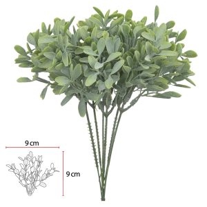 FOLHAGEM PICK GRASS C/POWDER PLT. X5 (VERDE) 20cm