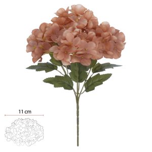 BUQUE HORTENSIA X5 (OCRE OUTONO) 29cm