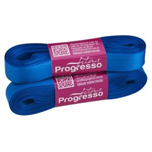 FITA CETIM SIMPLES CF003 15 mm COR 214 AZUL ROYAL 10 metros