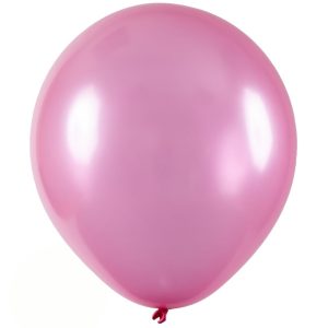 BALAO 12 METAL C/24 ROSA