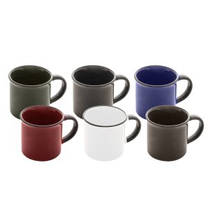 CANECA DE PORCELANA AGATA SORTIDA 180ml
