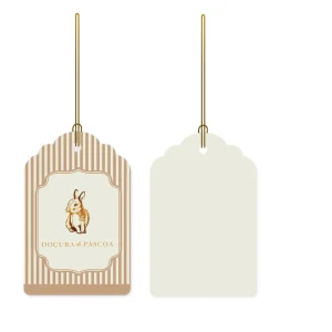 TAGS P/ PRESENTE DE PASCOA LAVIE C/12 UN