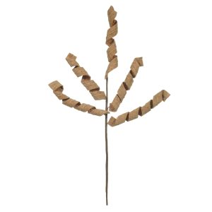 HASTE DE PASCOA ESPIRAL CORTICA MARROM 63cm