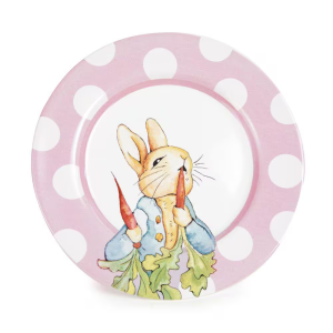 PRATO SOBREMESA PASCOA INFANTIL PETER RABBIT 20CM