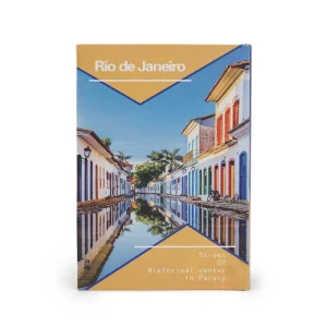 CAIXA LIVRO RIO DE JANEIRO MDF  7X21X30CM