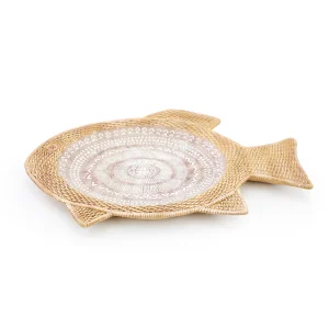 PEIXE DECORATIVO EM RESINA 4X36X25CM