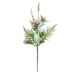 HASTE DE PASCOA OVINHOS VERDE MENTA 40cm